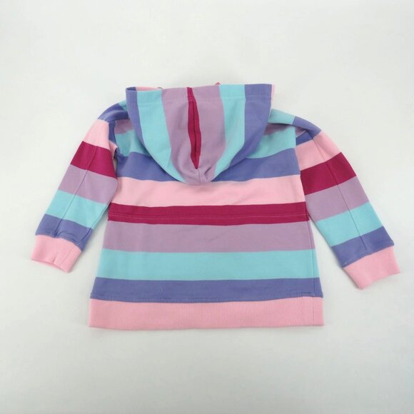 Cabana by Crown & Ivy Toddler Girls Striped French Terry Hoodie 3T NWT $32 - Picture 3 of 3